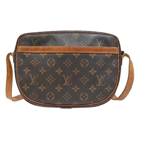 LOUIS VUITTON Jeune Fille MM Shoulder Bag Monogram Leather Brown M51226 30EF109 - Picture 3 of 16
